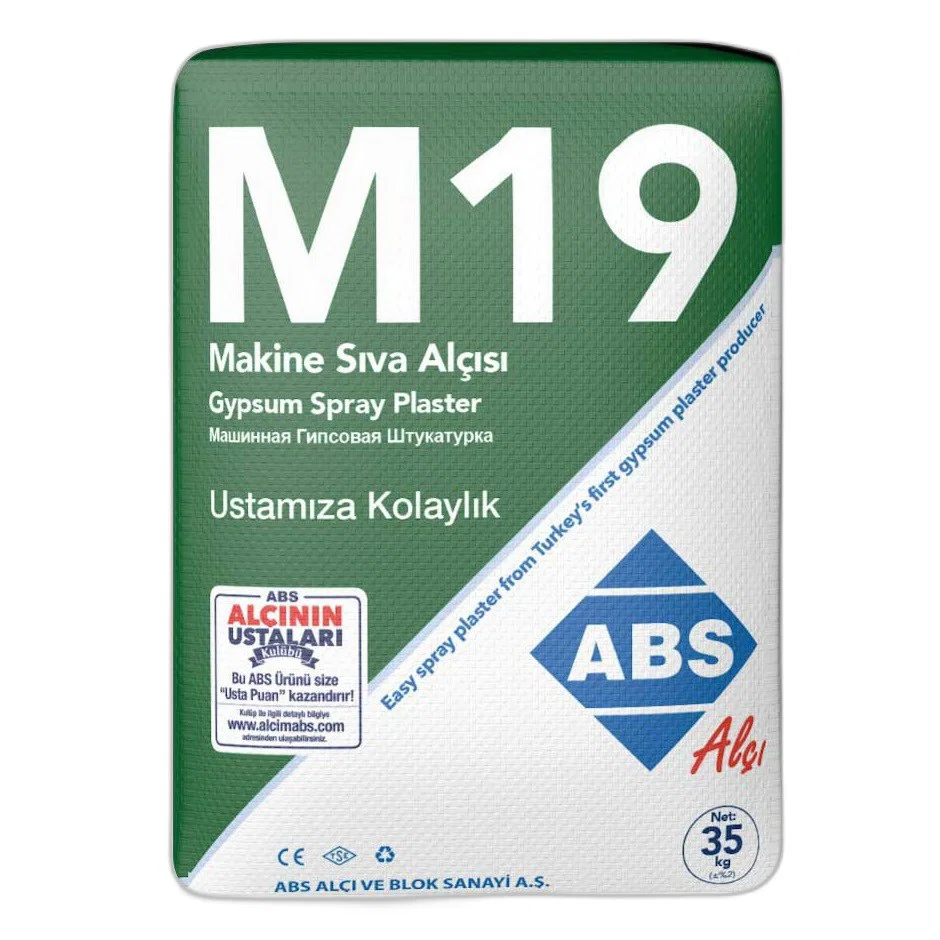 ABS M19 Makina Sıva Alçısı