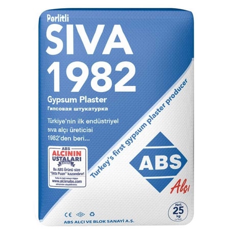 ABS Perlitli Sıva Alçısı 25 KG
