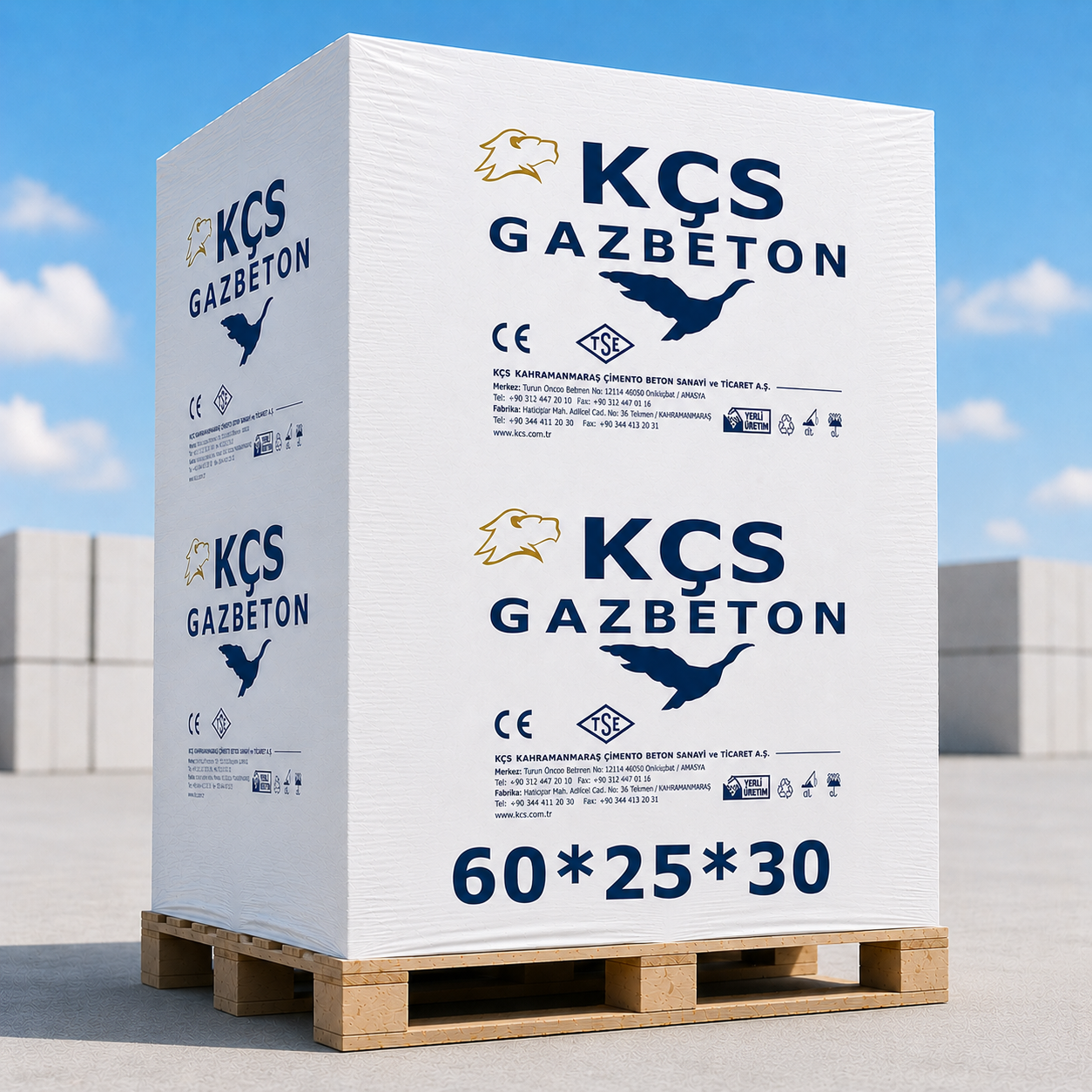 60*25*30 Gazbeton